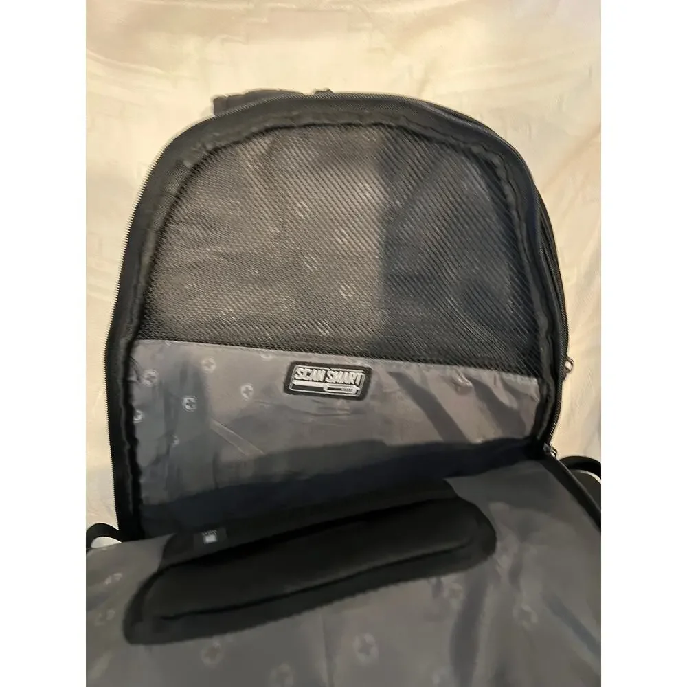 Swiss Gear 3760 Laptop Backpack Black Red